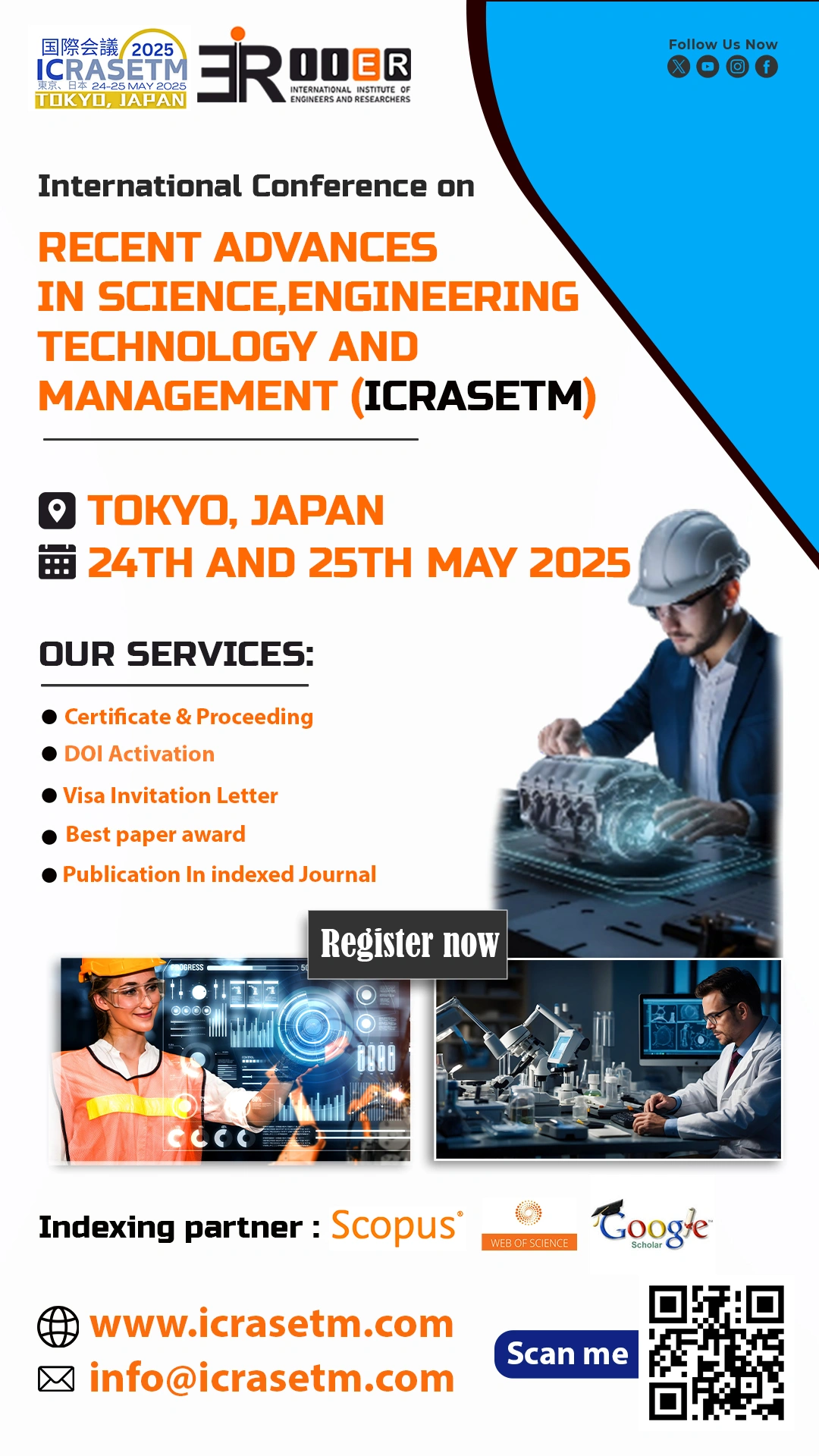 Science, Engineering, Technology and Management Conference in Japan